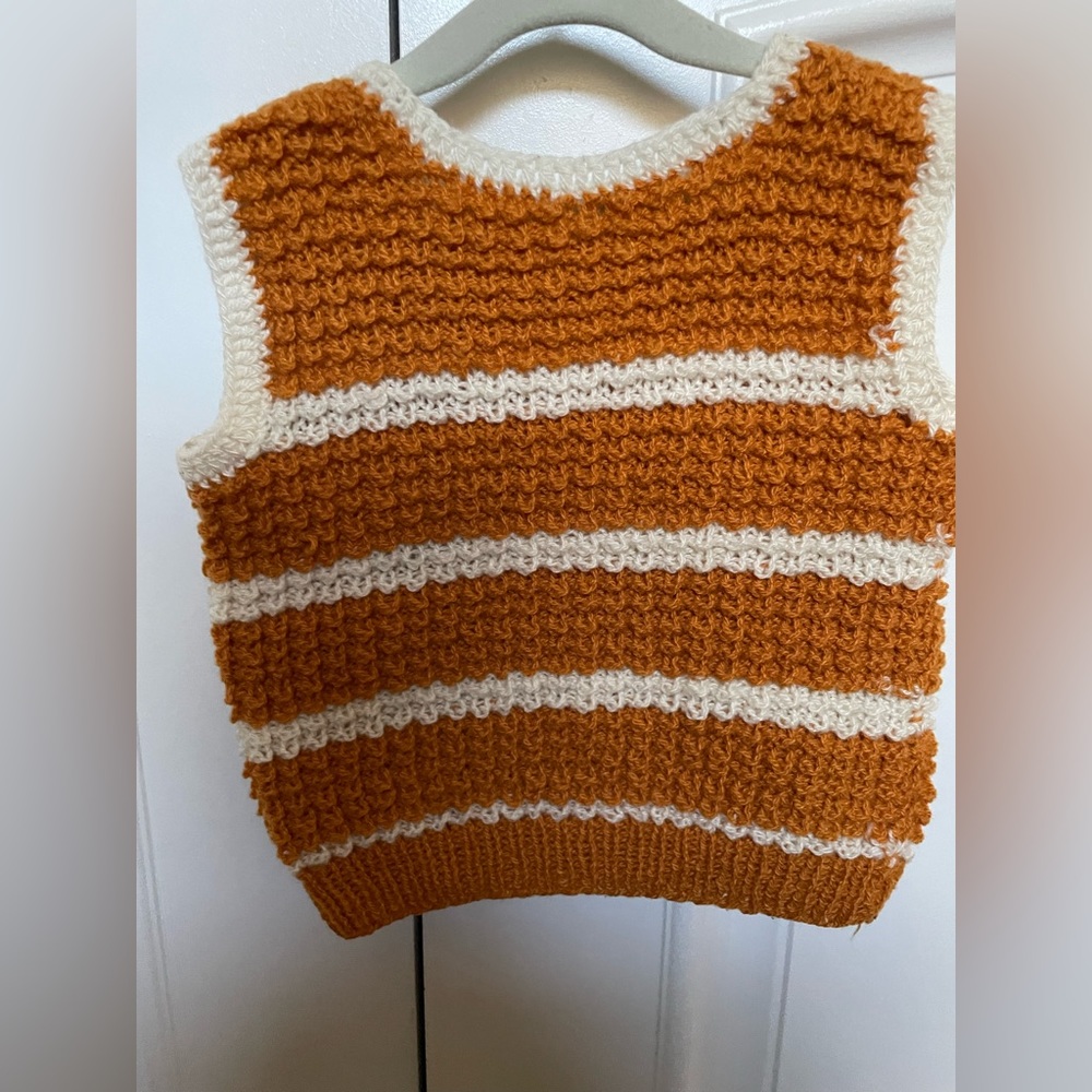 Wool toddler vest